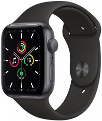 Смарт-часы Apple Watch SE 40mm Space Gray Aluminum Case with Black Sport Band (MYDP2RU/A)