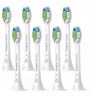 Набор насадок Philips HX6068/13 Sonicare W2/12 Optimal White для звуковой щетки, черный, 8 шт.