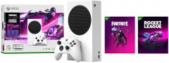 Игровая приставка Microsoft Xbox Series S 512GB + Fortnite + Rocket League + Xbox Game Pass Ultimate на 3 месяца