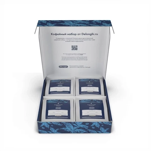 Набор кофе в зернах DeLonghi Signature Blend, 4 шт