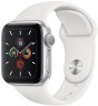 Умные часы Apple Watch Series 5 GPS 40mm Silver Aluminum Case with Sport Band