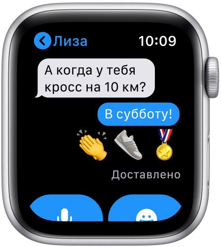 Умные часы Apple Watch SE GPS 40мм Aluminum Case with Sport Band Silver