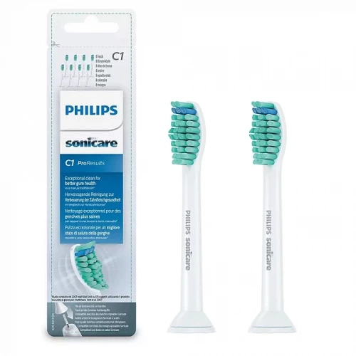 Набор насадок Philips Sonicare ProResults HX6012/07 для звуковой щетки, белый, 2 шт