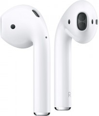 Беспроводные наушники Apple AirPods 2 (с беспроводным зарядным футляром) MRXJ2