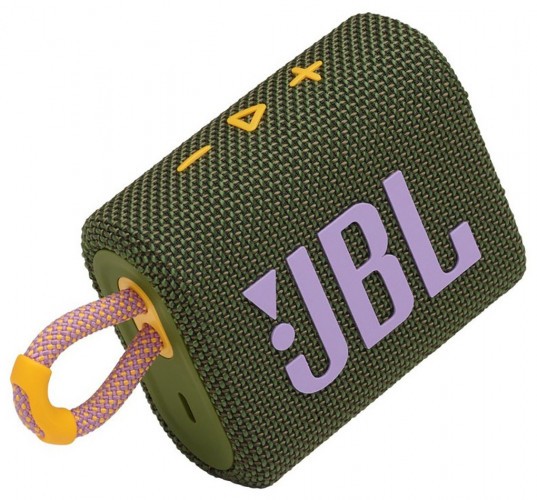 Портативная колонка JBL Go 3 Green