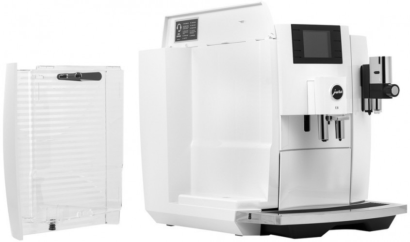 Кофемашина Jura E8, Piano White