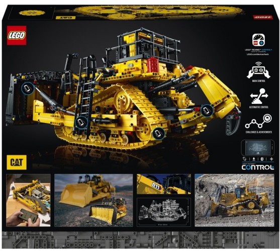 Конструктор LEGO Technic 42131 Бульдозер Cat D11 на пульте управления