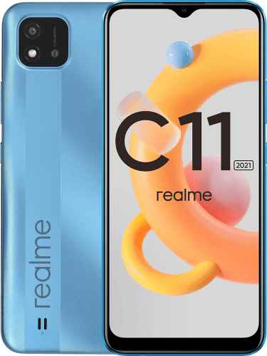 Смартфон realme C11 2021 4/64 ГБ RU Blue