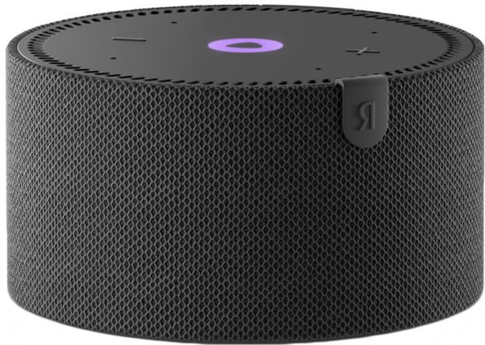 Умная колонка Яндекс Новая Станция Мини (без часов), чёрный оникс