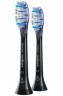 Набор насадок Philips HX9052/33 для звуковой щетки, черный, 2 шт