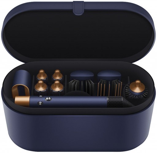 Стайлер Dyson Airwrap HS01 Long Barrel синий с набором расчёсок