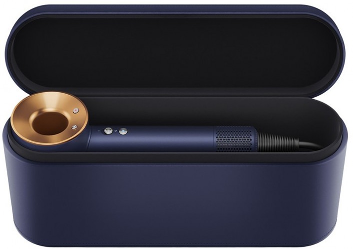 Фен Dyson HD07 Supersonic синий/медный с набором расчесок
