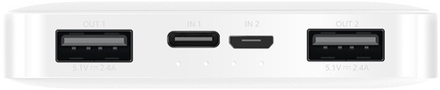 Внешний аккумулятор Xiaomi Redmi Power Bank 10000 mAh White