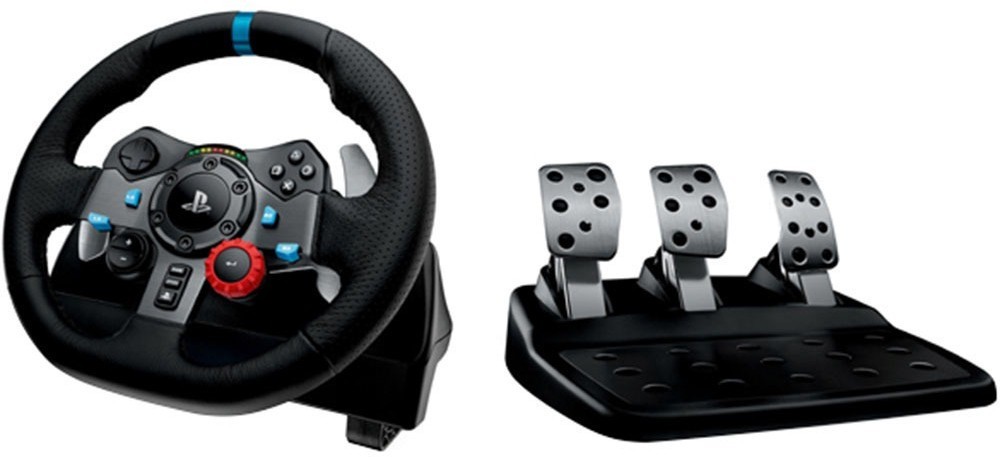 Комплект Logitech G G29 Driving Force, черный