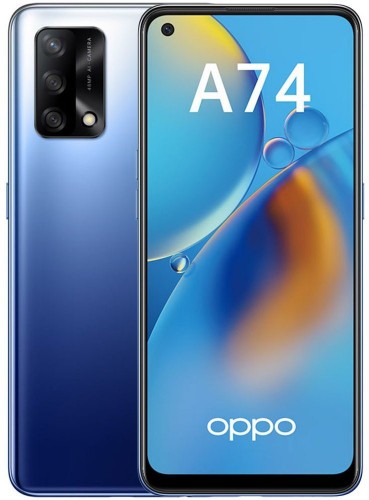 Смартфон OPPO A74 4/128GB Blue