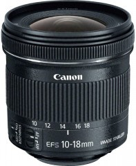 Объектив Canon EF-S 10-18mm f/4.5-5.6 IS STM