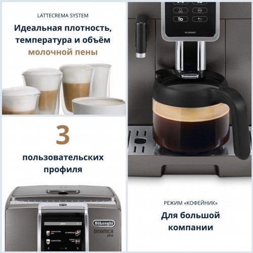 Кофемашина DeLonghi ECAM 370.95 T