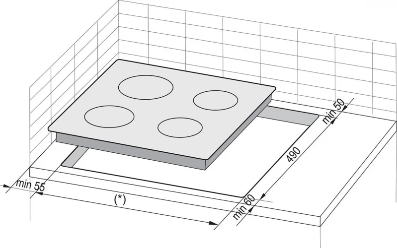 Электрическая варочная панель Hansa BHC66988